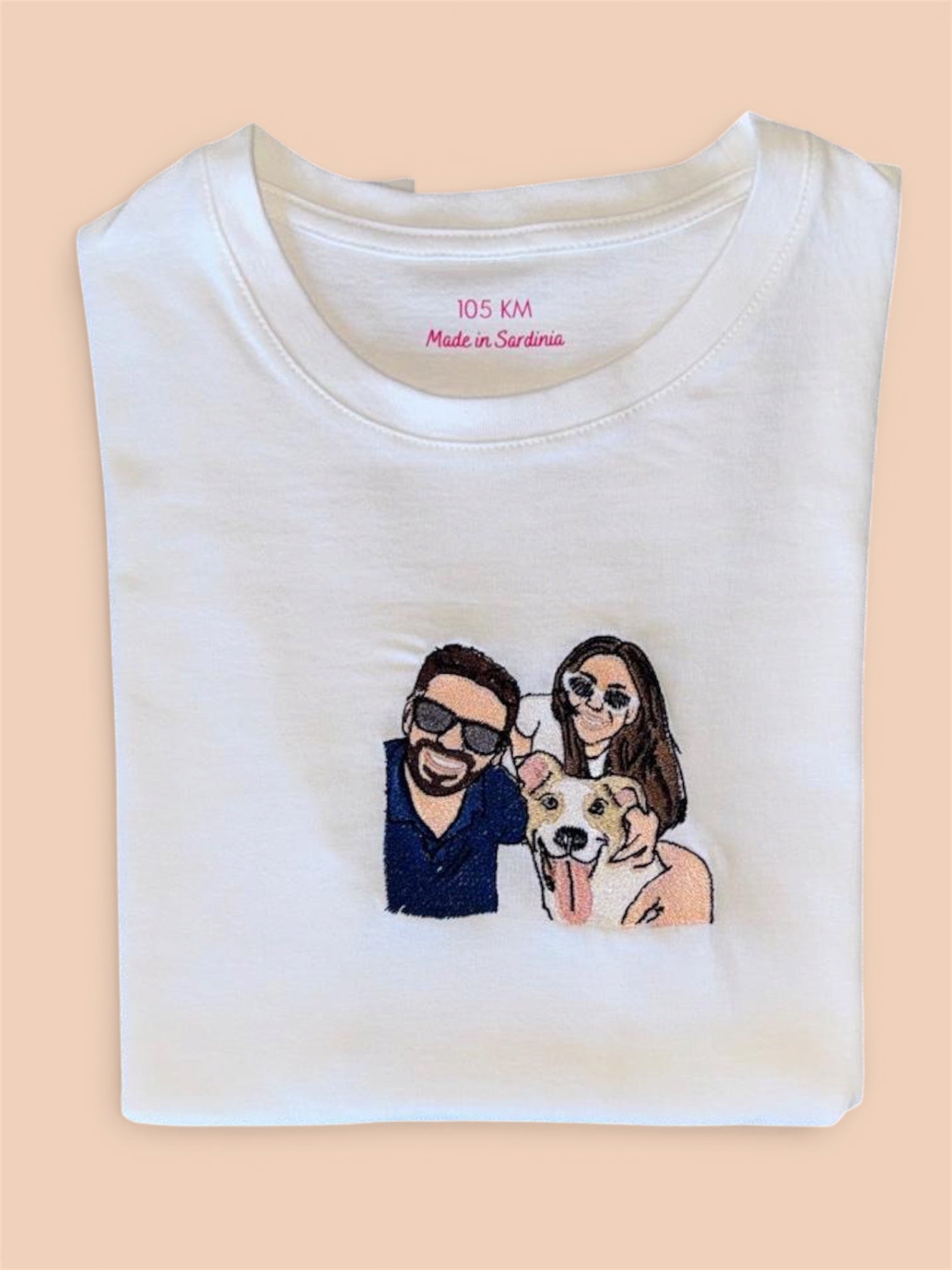 T-shirt con 2 persone + animale
